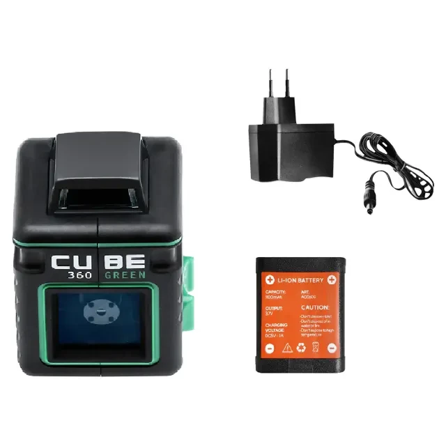 Лазерный уровень ADA Cube 360 Green Basic Edition