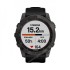 Часы Garmin Fenix 7X Sapphire Solar титановый угольно-серый DLC с силиконовым ремешком
