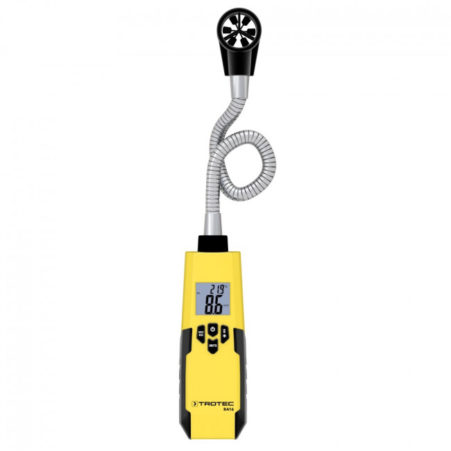 Анемометр Trotec BA16 с крыльчаткой на гибком зонде