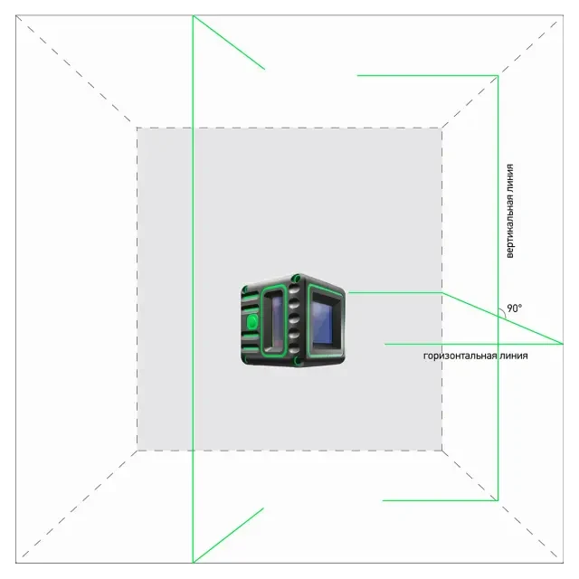 Лазерный уровень ADA Cube 3D GREEN Basic Edition