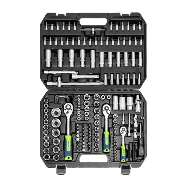 Набор инструментов 1/2", 3/8", 1/4" 172 предметов Сибртех Набор инструментов 1/2", 3/8", 1/4" 172 предметов Сибртех