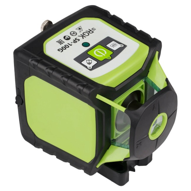 Комплект ротационного нивелира с раздвижным штативом RGK SP-100G COMBO с калибровкой