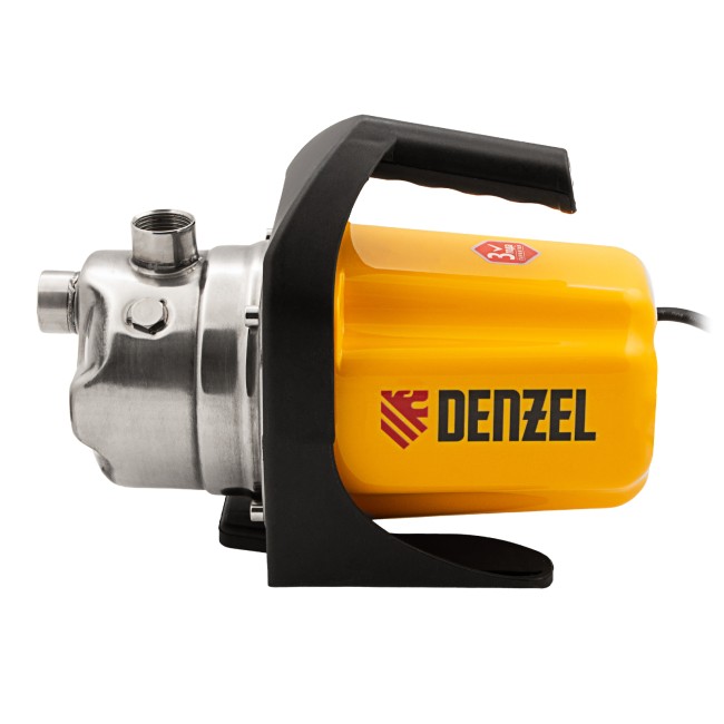 Садовый поверхностный насос GP 1000Х, 1000 Вт, 3500 л/ч, подъем 44 м, нержавейка Denzel Садовый поверхностный насос GP 1000Х, 1000 Вт, 3500 л/ч, подъем 44 м, нержавейка Denzel