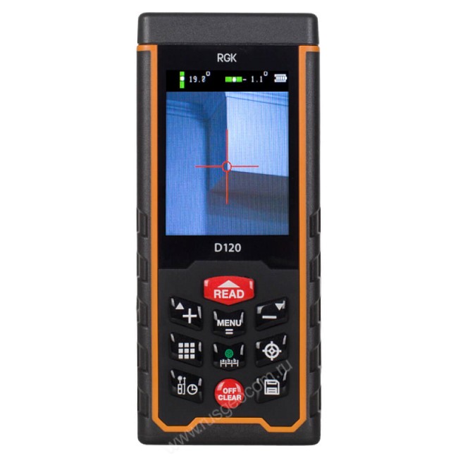 Лазерный дальномер с видоискателем RGK D120 Лазерный дальномер с видоискателем RGK D120