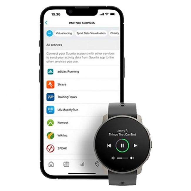 Часы SUUNTO 9 Peak Pro Titanium Slate, серые