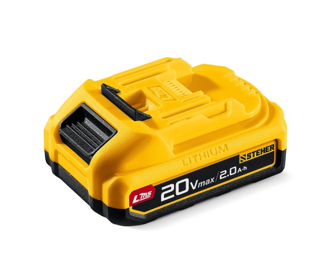 Аккумулятор LMS BP-20-2 STEHER 20 В, 2.0 А·ч Аккумулятор LMS BP-20-2 STEHER 20 В, 2.0 А·ч