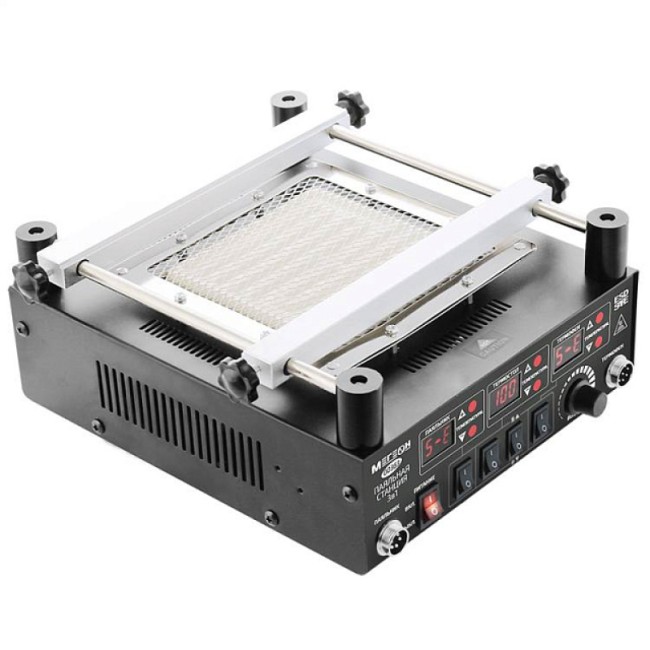 Цифровая паяльная станция 3 в 1 МЕГЕОН 00363