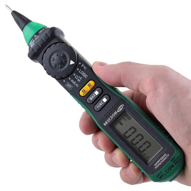 Мультиметр цифровой тип "ручка" МЕГЕОН 12789