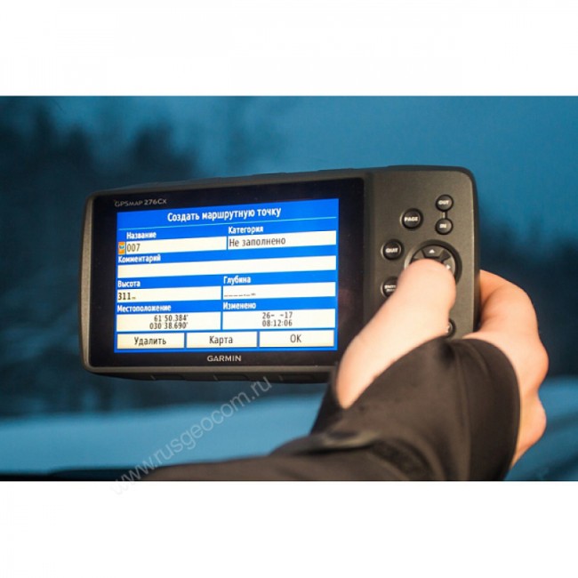 Туристический навигатор Garmin GPSMAP 276Cx Russia Туристический навигатор Garmin GPSMAP 276Cx Russia
