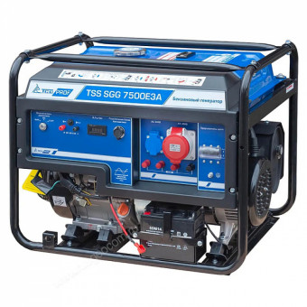 Бензиновый генератор TSS SGG 7500Е3A + комплект ручек и колес TSS 026445 Бензиновый генератор TSS SGG 7500Е3A + комплект ручек и колес TSS 026445