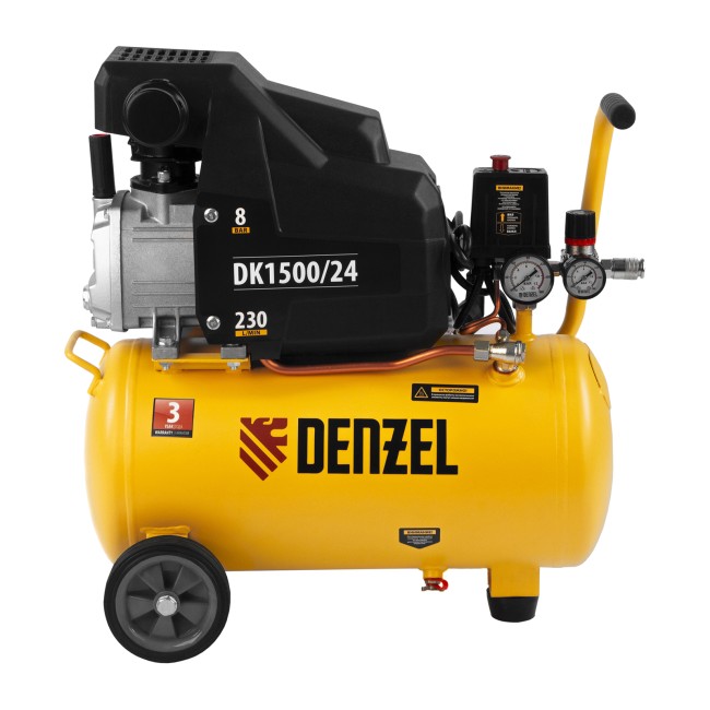 Компрессор коаксиальный воздушный DK1500/24 Х-PRO Denzel