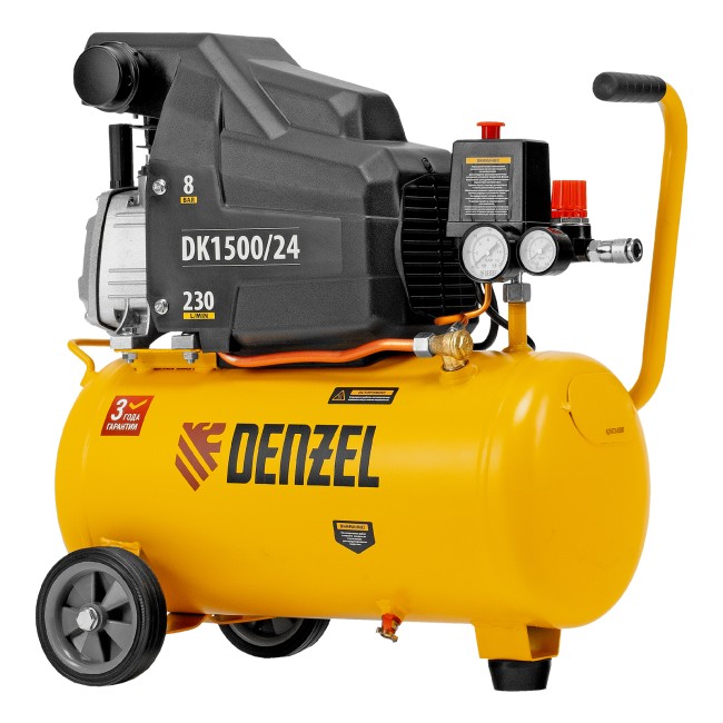 Компрессор коаксиальный воздушный DK1500/24 Х-PRO Denzel