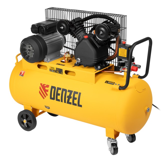 Компрессор воздушный ременной BCV2200/100 Denzel