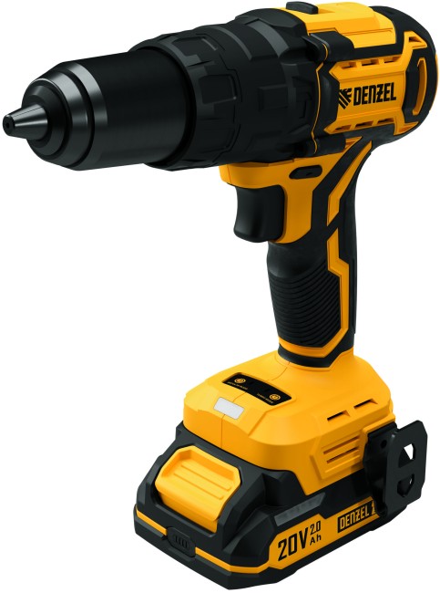 Дрель-шуруповерт аккумуляторная ударная CIDH-BL-20 Denzel