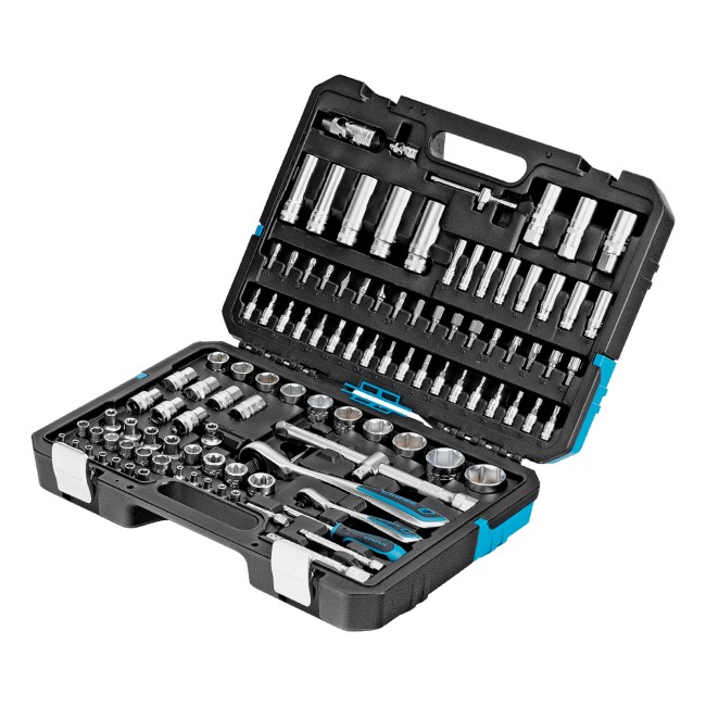 Набор инструментов 1/4", 1/2" CrV 109 предметов Gross