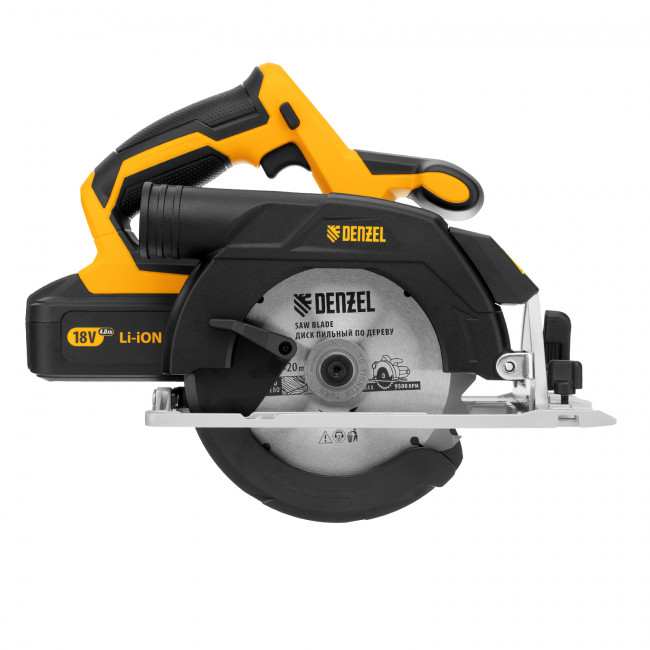 Пила циркулярная аккумуляторная CCS-165 Denzel