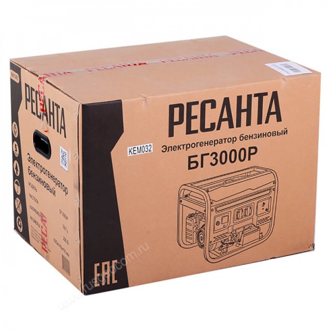 Бензиновый генератор Ресанта БГ 3000 Р Бензиновый генератор Ресанта БГ 3000 Р