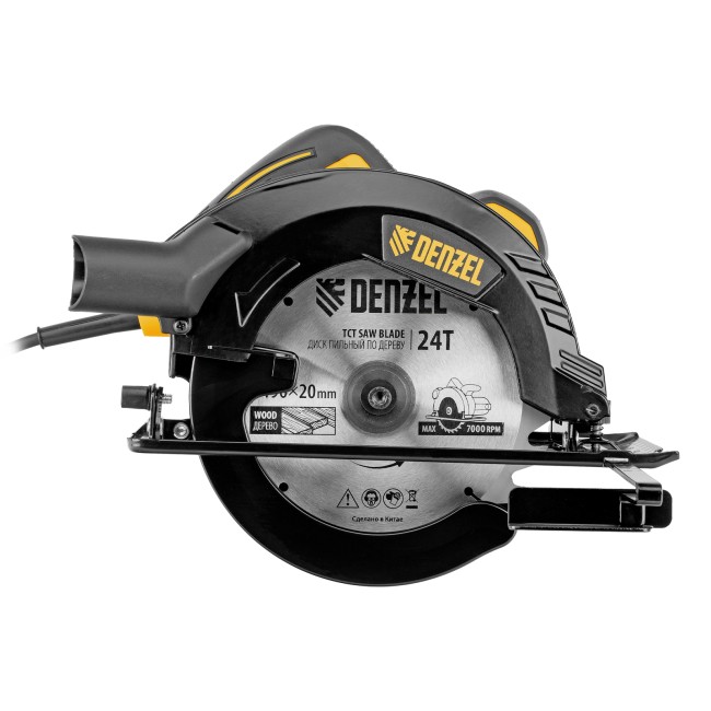 Пила циркулярная CSD-190, 1600 Вт, 190 мм Denzel Пила циркулярная CSD-190, 1600 Вт, 190 мм Denzel