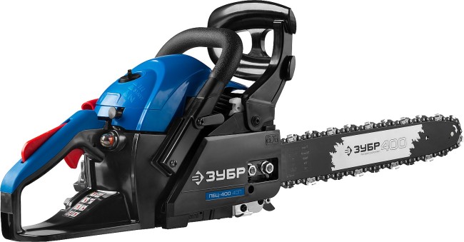 Бензопила ПБЦ-400 40П, шина 40 см ЗУБР Профессионал