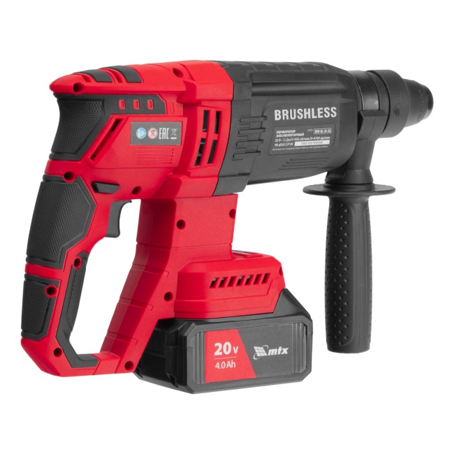 Перфоратор аккумуляторный RHB-BL-20-26, 3 Дж MTX