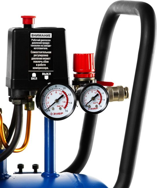Ременной масляный компрессор ЗКПМ-440-50-Р-2.2 ЗУБР Профессионал Ременной масляный компрессор ЗКПМ-440-50-Р-2.2 ЗУБР Профессионал