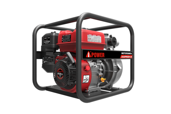 Бензиновая мотопомпа высоконапорная A-iPower AWP50H-2