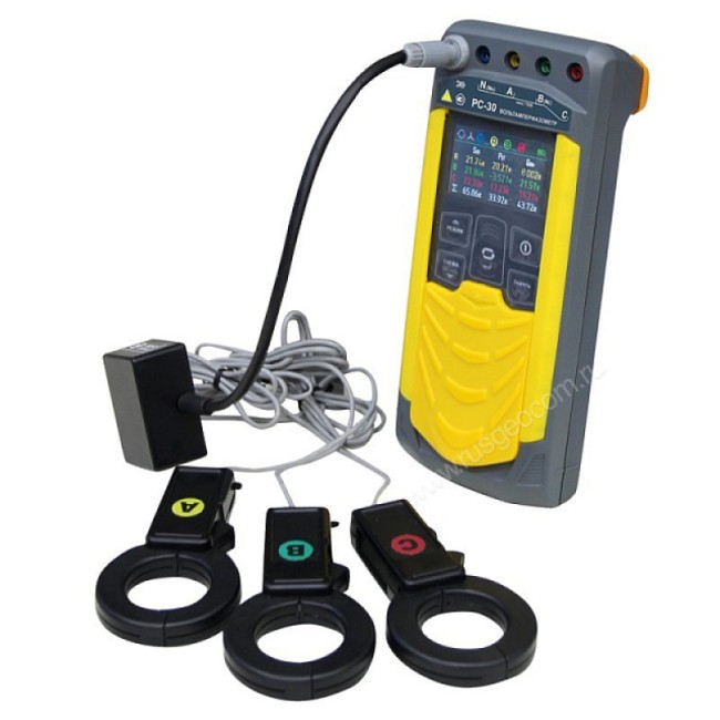Вольтамперфазометр РС-30 с клещами КТИР-500 с поверкой Вольтамперфазометр РС-30 с клещами КТИР-500 с поверкой