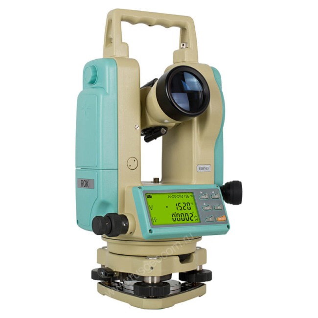 Электронный теодолит RGK T-20 ( оптический отвес) Электронный теодолит RGK T-20 ( оптический отвес)