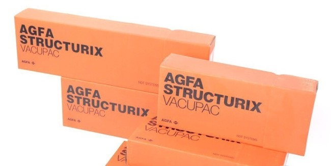 Рентгеновская плёнка Agfa D7 Pb VacuPac 10×24 см Рентгеновская плёнка Agfa D7 Pb VacuPac 10×24 см