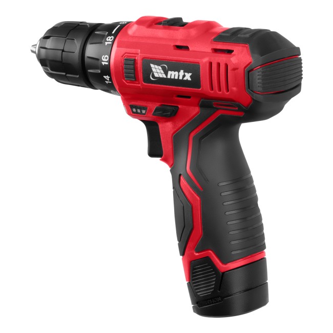 Дрель-шуруповерт аккумуляторная MCDL-12-02P 2 акк. MTX