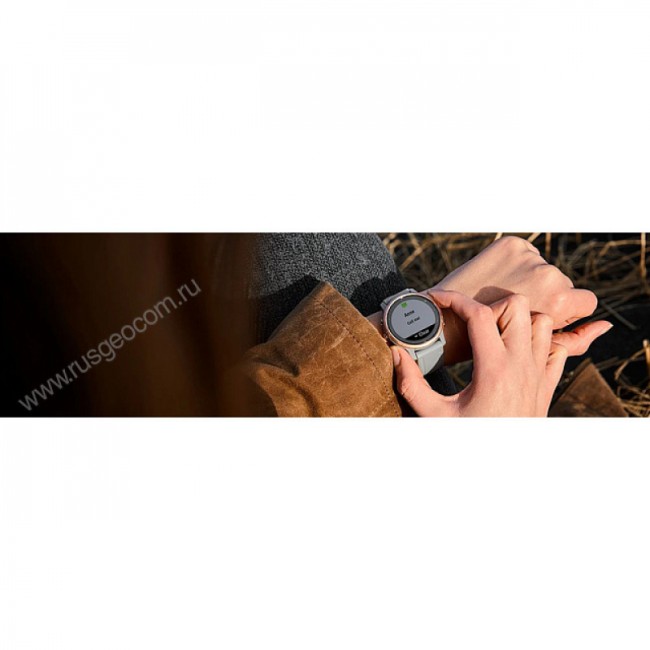 Часы Garmin Fenix 6X Pro черные с черным ремешком