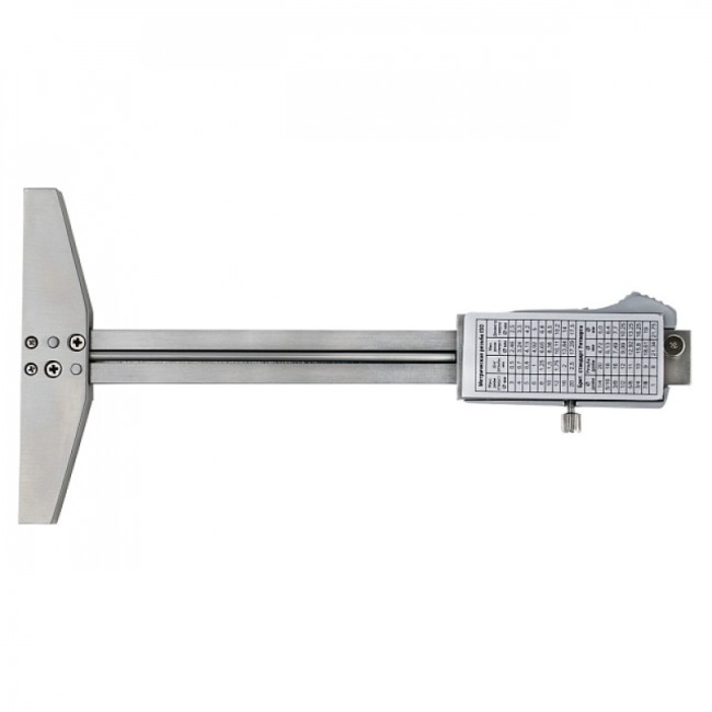 Штангенглубиномер RGK SCG-100 с цифровым отсчётным устройством Штангенглубиномер RGK SCG-100 с цифровым отсчётным устройством