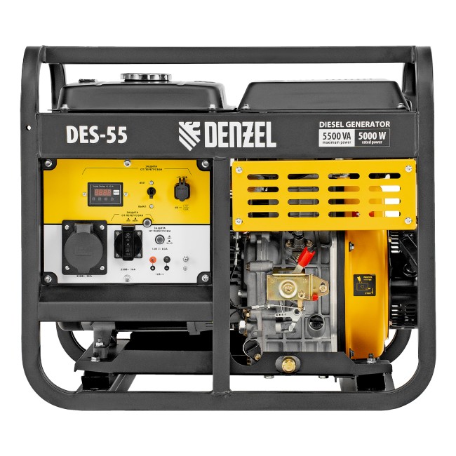 Генератор дизельный DES-55, 5,5 кВт Denzel Генератор дизельный DES-55, 5,5 кВт Denzel