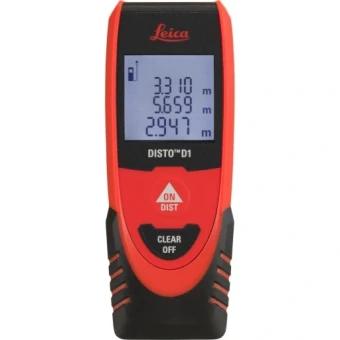 Лазерный дальномер Leica DISTO D1 с калибровкой Лазерный дальномер Leica DISTO D1 с калибровкой