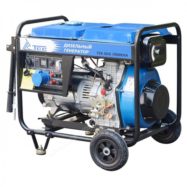 Дизельный генератор TSS SDG 7000EHA с АВР-С Дизельный генератор TSS SDG 7000EHA с АВР-С