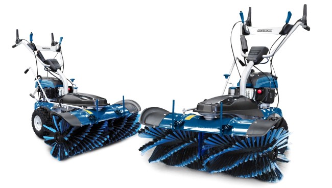 Бензиновая подметальная машина Hyundai HYSW 1000 с электростартером Бензиновая подметальная машина Hyundai HYSW 1000 с электростартером