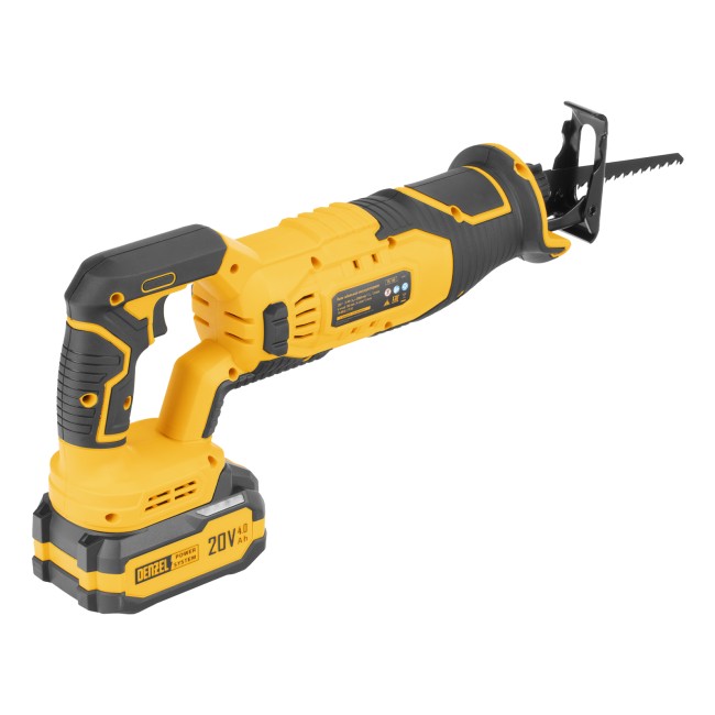 Пила сабельная аккумуляторная RS-180 Denzel