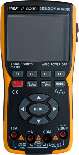 Осциллограф-мультиметр VA-OS2050S с поверкой Осциллограф-мультиметр VA-OS2050S с поверкой
