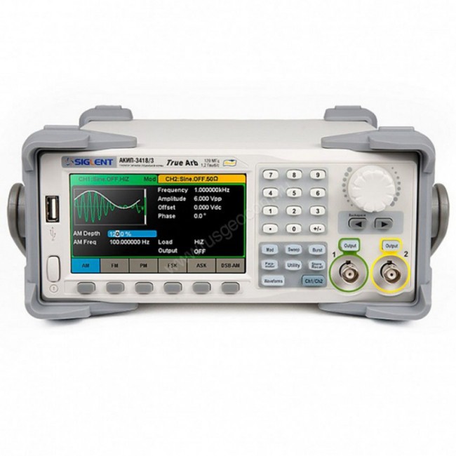 Генератор сигналов специальной формы АКИП-3418/1