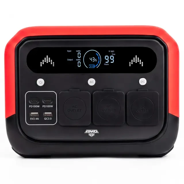 Портативная электростанция AMO PS 700 Pro красная