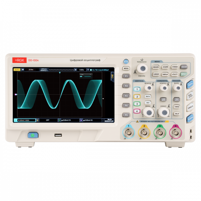 Цифровой осциллограф RGK DO-1004