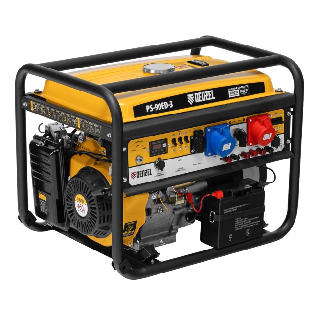 Генератор бензиновый PS 90 ED-3, 9.0 кВт Denzel Генератор бензиновый PS 90 ED-3, 9.0 кВт Denzel