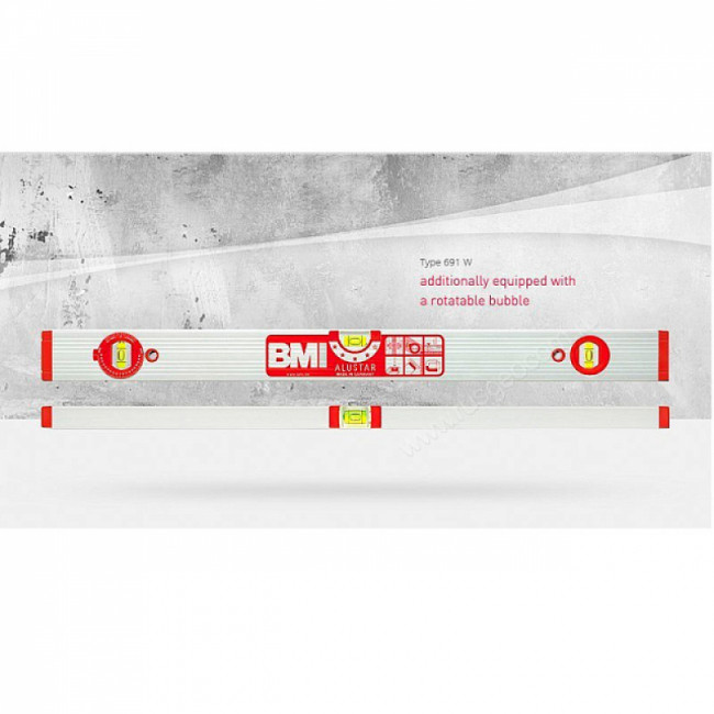Строительный уровень BMI Alustar 691W 40 см Строительный уровень BMI Alustar 691W 40 см