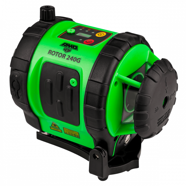 Ротационный лазерный нивелир AMO ROTOR 240G с зеленым лучом