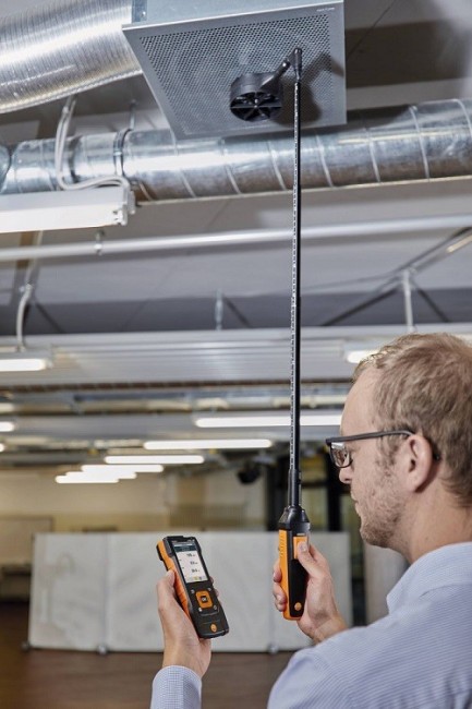 Комплект Testo 440 с Bluetooth-крыльчаткой 100 мм и кейсом