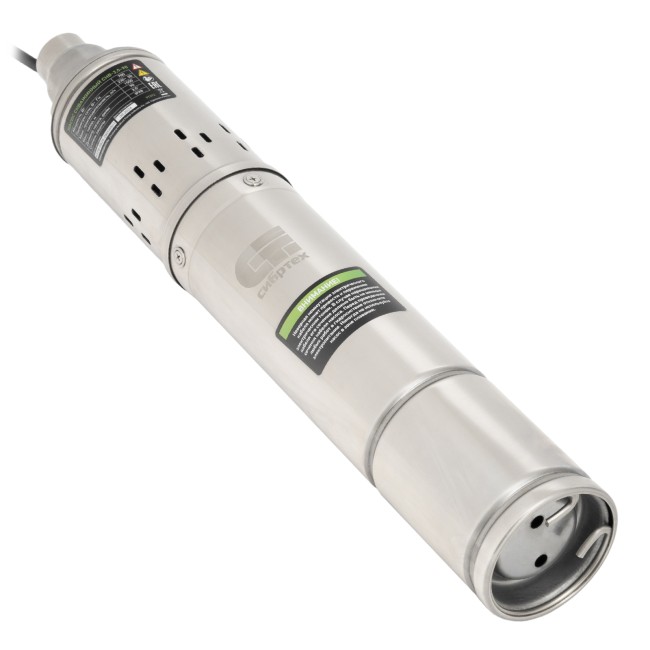 Скважинный насос СНВ-3,5-90, винтовой, диаметр 3,5", 700 Вт, 1500 л/ч, напор 90 м Сибртех