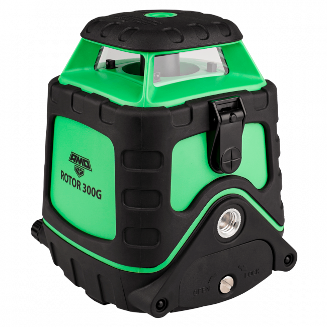 Ротационный нивелир AMO ROTOR 300G с зеленым лучом