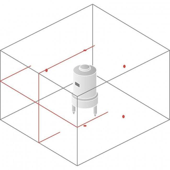 Лазерный нивелир NEDO X-Liner5.2