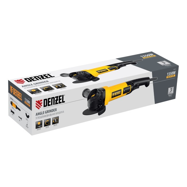 Углошлифовальная машина AGL150-1350 Denzel