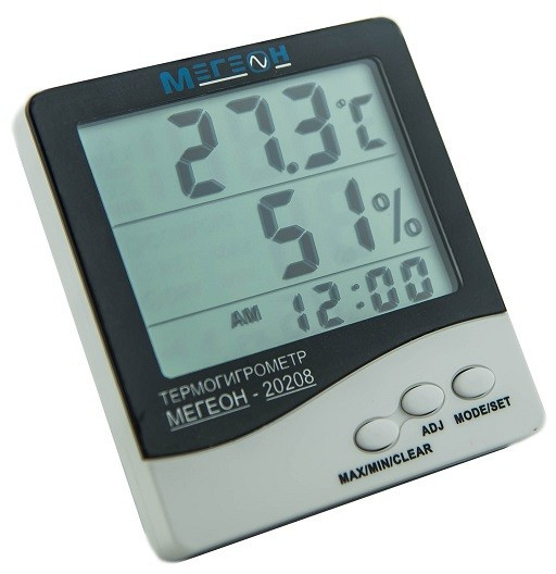 Термогигрометр МЕГЕОН 20208 Термогигрометр МЕГЕОН 20208